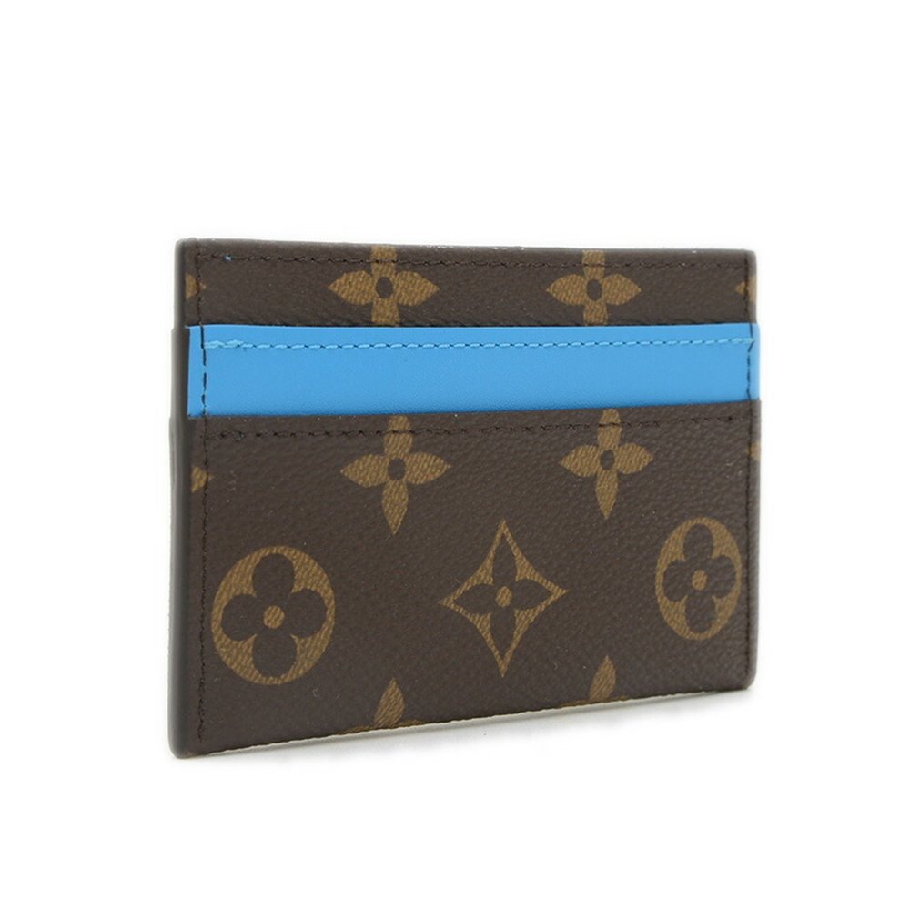 LOUIS VUITTON Blue Monogram Card Case Holder M12838 - Picture 2 of 4